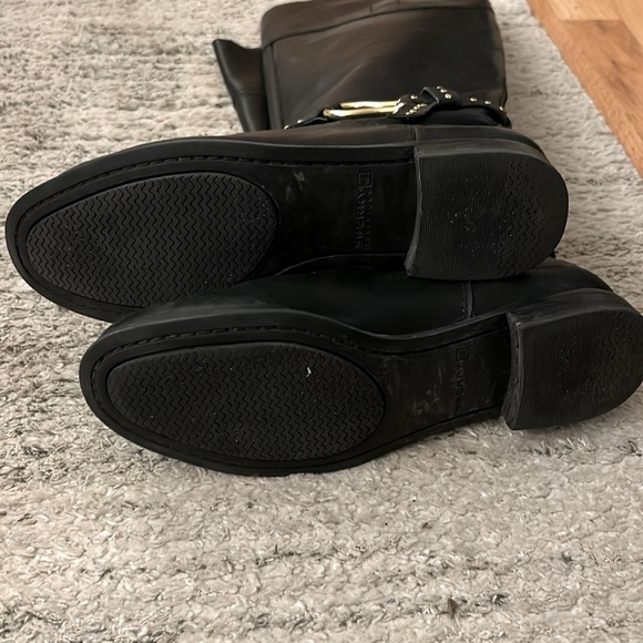 Sperry - Topsider Knee High Black Leather Boots - Size 8.5 - Picture 7 of 7